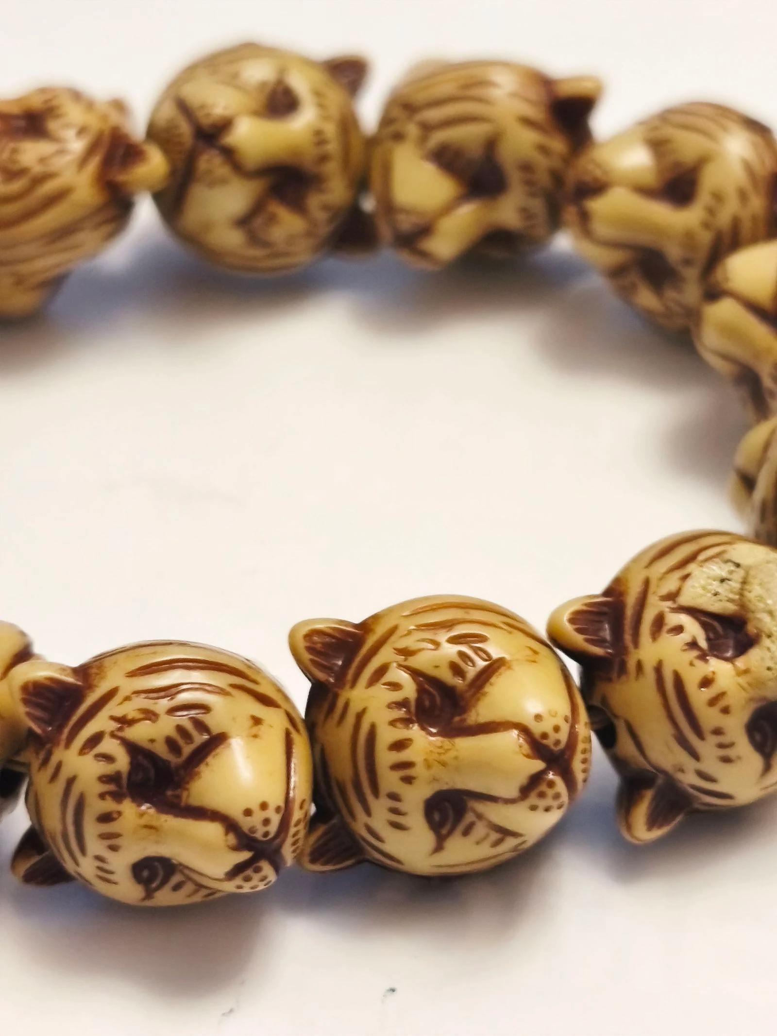 Pulseira cabeças de tigres asiáticos – photo 7